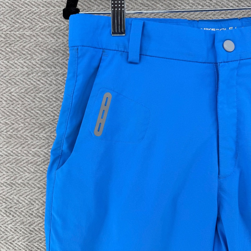 Nike Golf Pants 28x32 Blue Dri-Fit Tour Performance Athletic Trousers Men